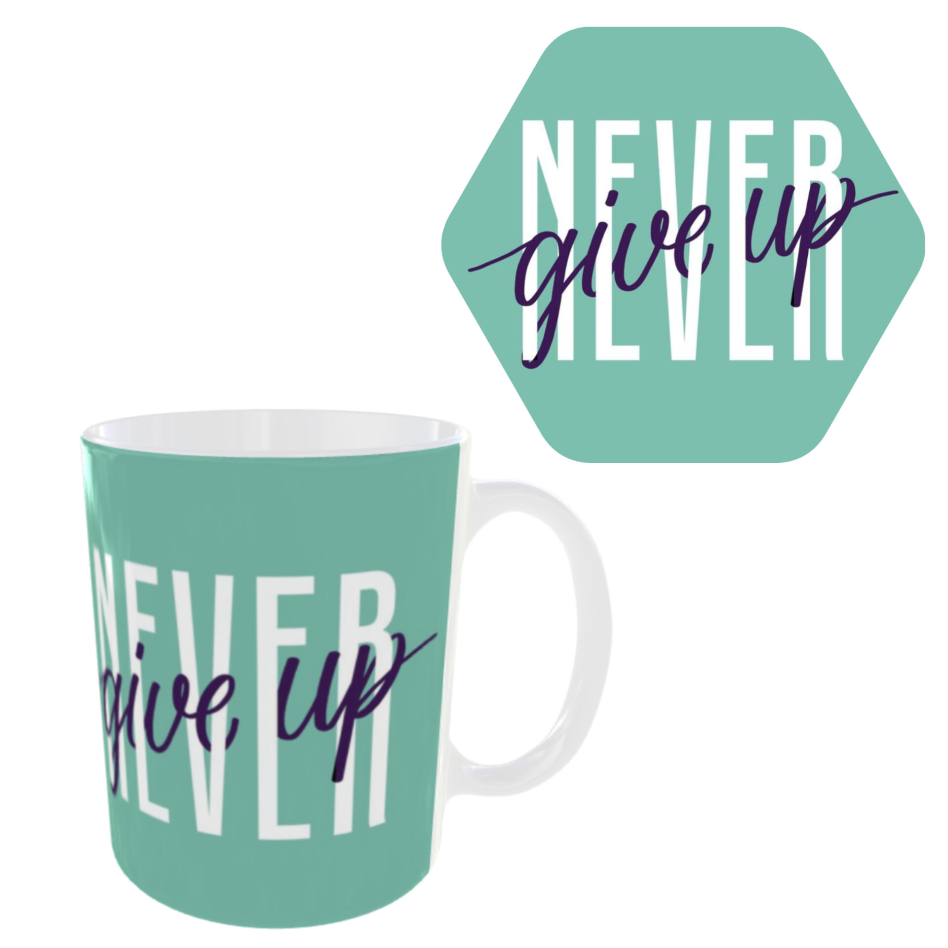 ماگ کد 210 به همراه زیر لیوانی