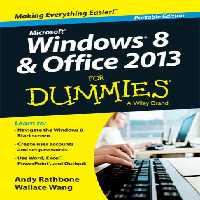 خرید و دانلود نسخه کامل کتاب Windows 8 &amp; Office 2013 For Dummies: Portable Edition | الی فایل | مرجع خرید و فروش فایل