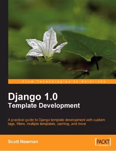 خرید و دانلود نسخه کامل کتاب Django 1.0 Template Development