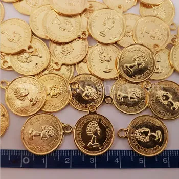 سکه دو طرفه طلایی متوسط