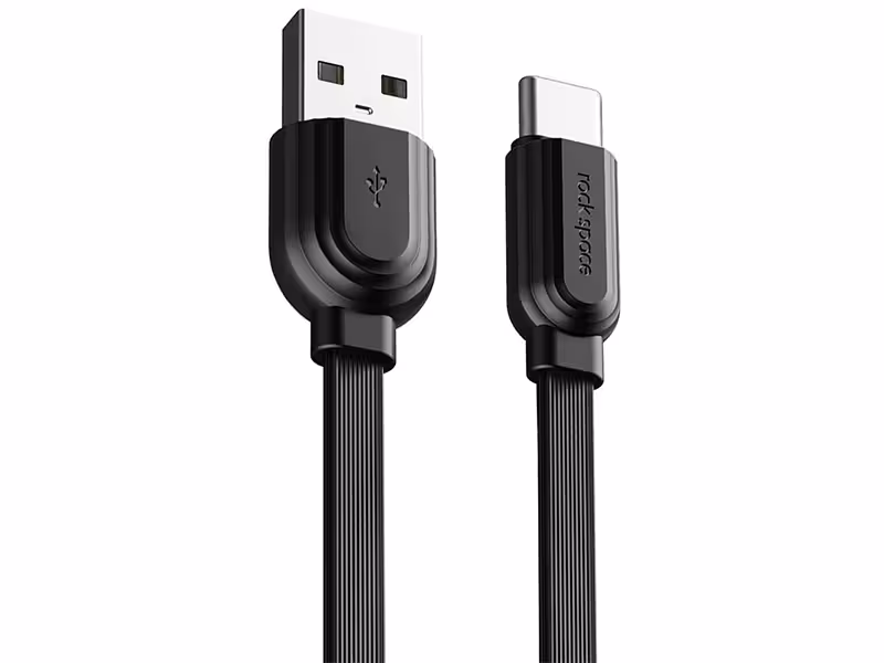 کابل فست شارژ تایپ سی راک اسپیس مدل RCB0781 S5