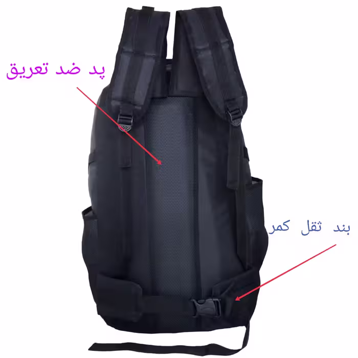 کوله پشتی کوهنوردی 65 لیتری مدل KHZ