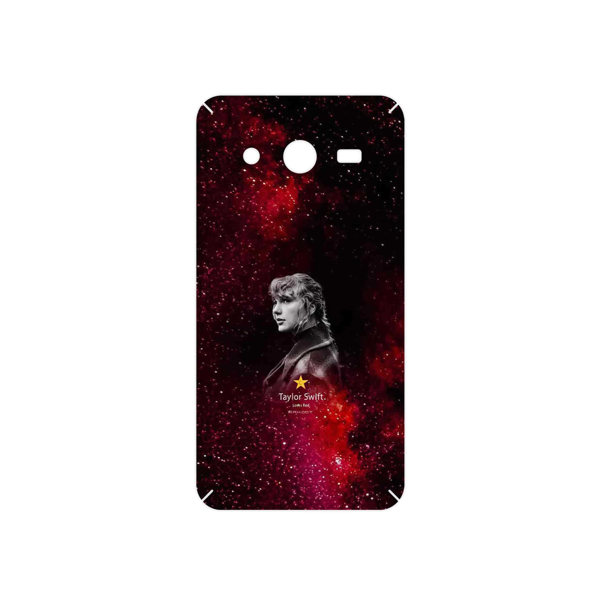 برچسب پوششی ماهوت مدل Taylor Swift مناسب برای گوشی موبایل سامسونگ Galaxy Core 2
