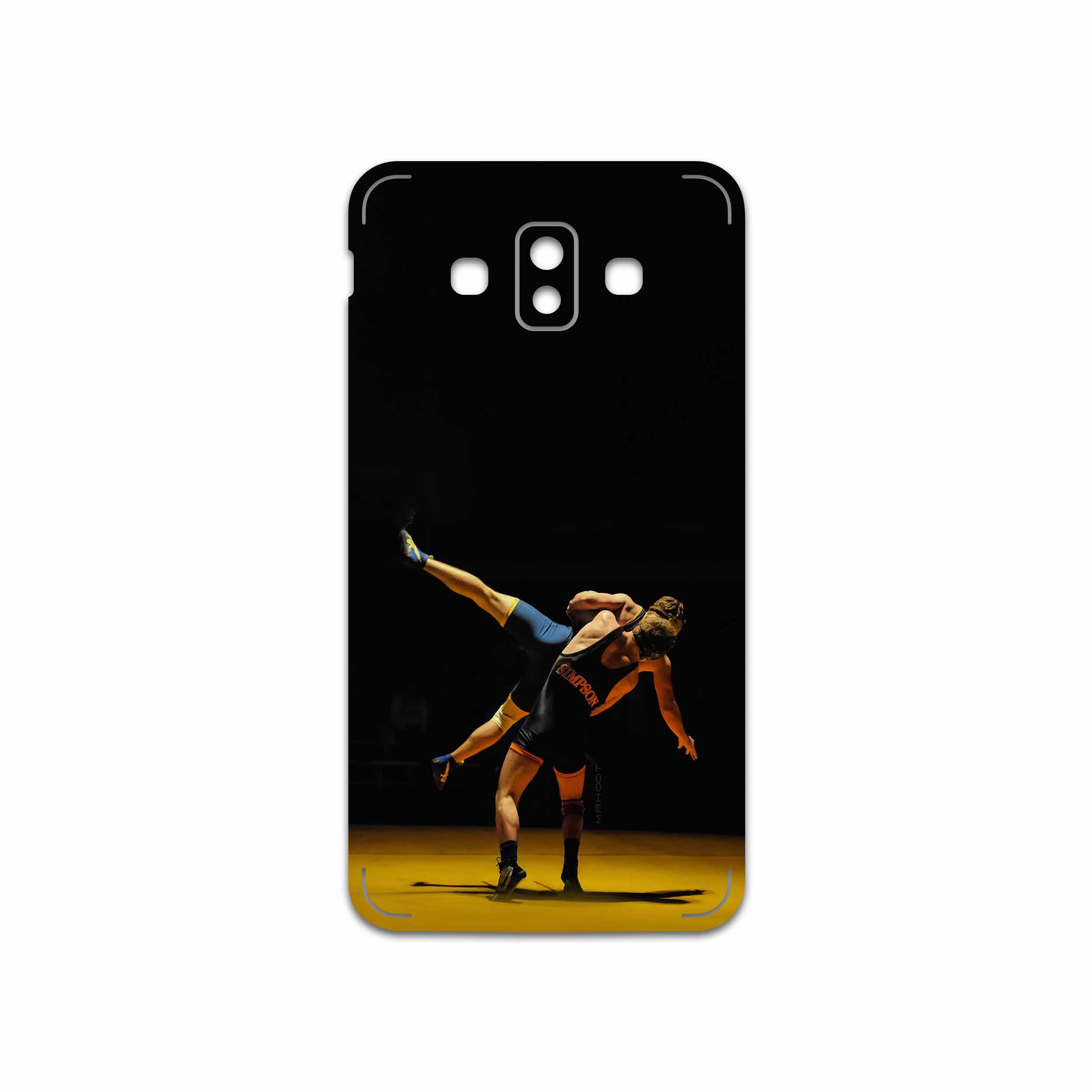برچسب پوششی ماهوت مدل Wrestling مناسب برای گوشی موبایل سامسونگ Galaxy J7 Duo