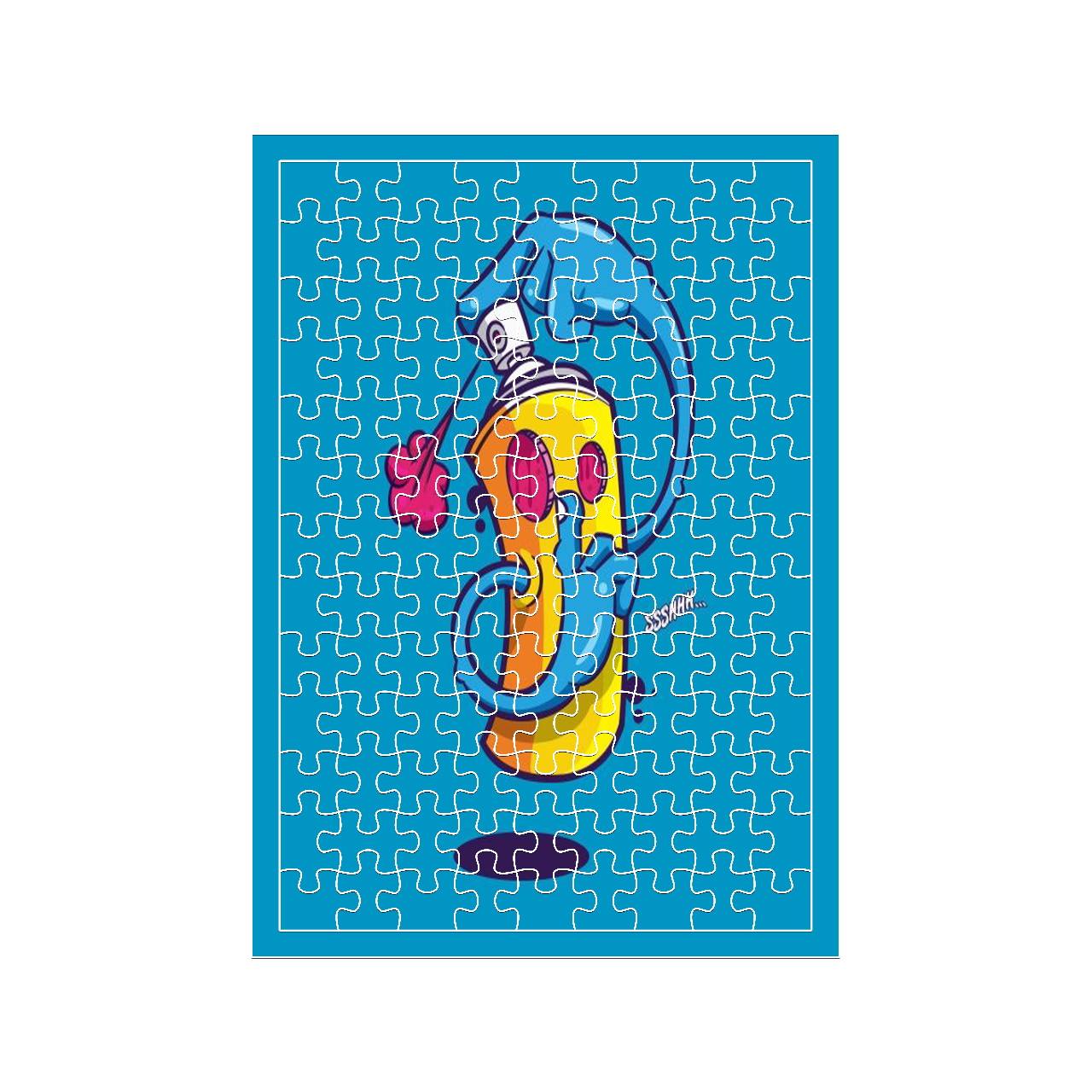 پازل 117 تکه مدل اسپری کد 606