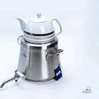 کتری و قوری استیل 4 لیتری یونیک 7203