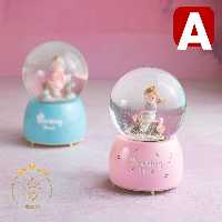 گوی موزیکال برفی طرح دختر | کد D9