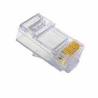 سوکت CAT6 AMP بسته 100 عددی