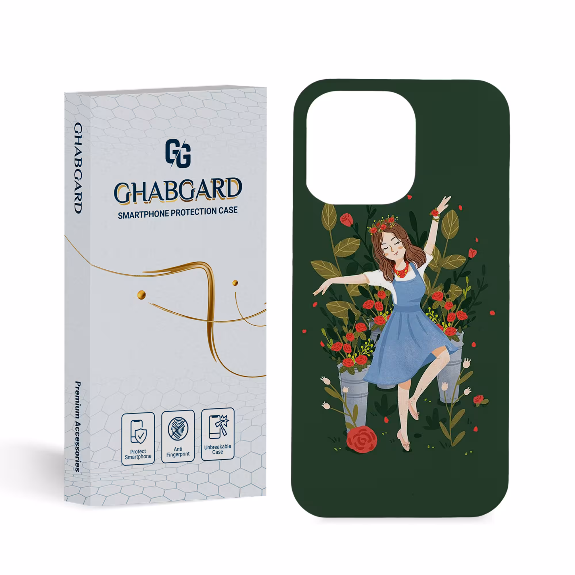 کاور قاب گارد مدل دخترانه مناسب برای گوشی موبایل اپل iPhone 13 pro