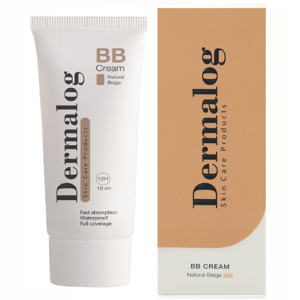 درمالوگ بی بی کرم بژ طبیعی 30 میل Natural Beige SPF15