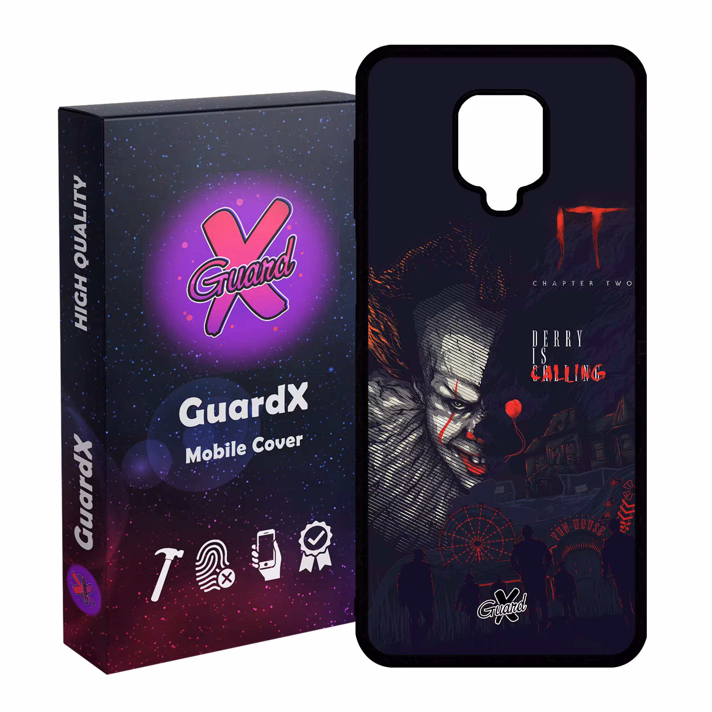 کاور گارد ایکس مدل Glass10142 مناسب برای گوشی موبایل شیائومی Redmi Note 9S / Note 9 Pro / Note 9 Pro Max