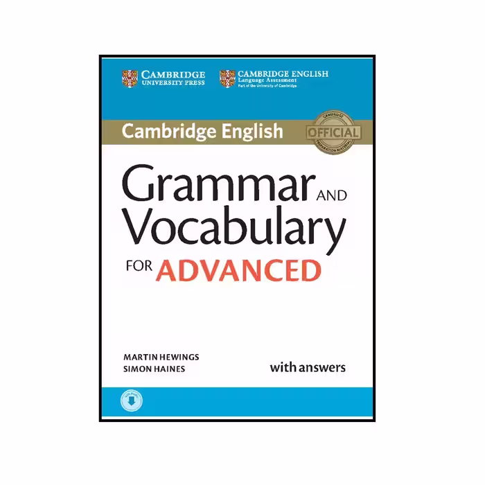 کتاب Grammar and Vocabulary for Advanced اثر Martin Hewings, Simon Haines انتشارات Cambridge University Press