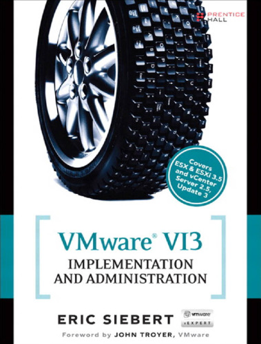 خرید و دانلود نسخه کامل کتاب VMware VI3 implementation and administration