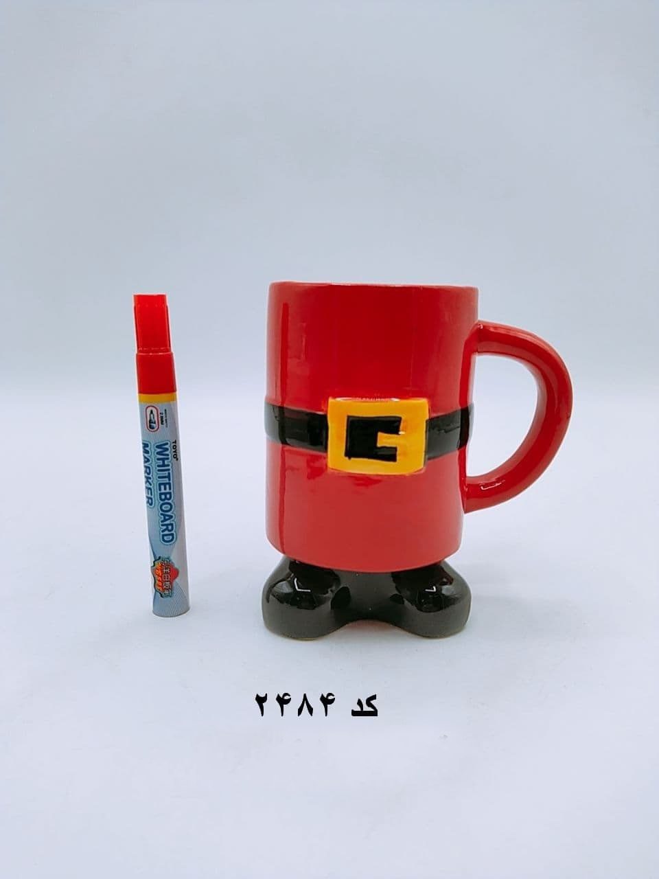 ماگ بزرگ کریسمسی – مدل کمربند کد 2484