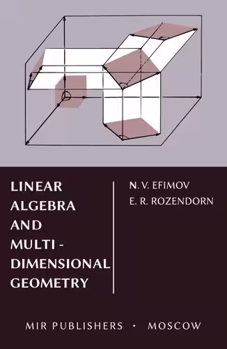 خرید و دانلود نسخه کامل کتاب Linear Algebra and Multi-Dimensional Geometry