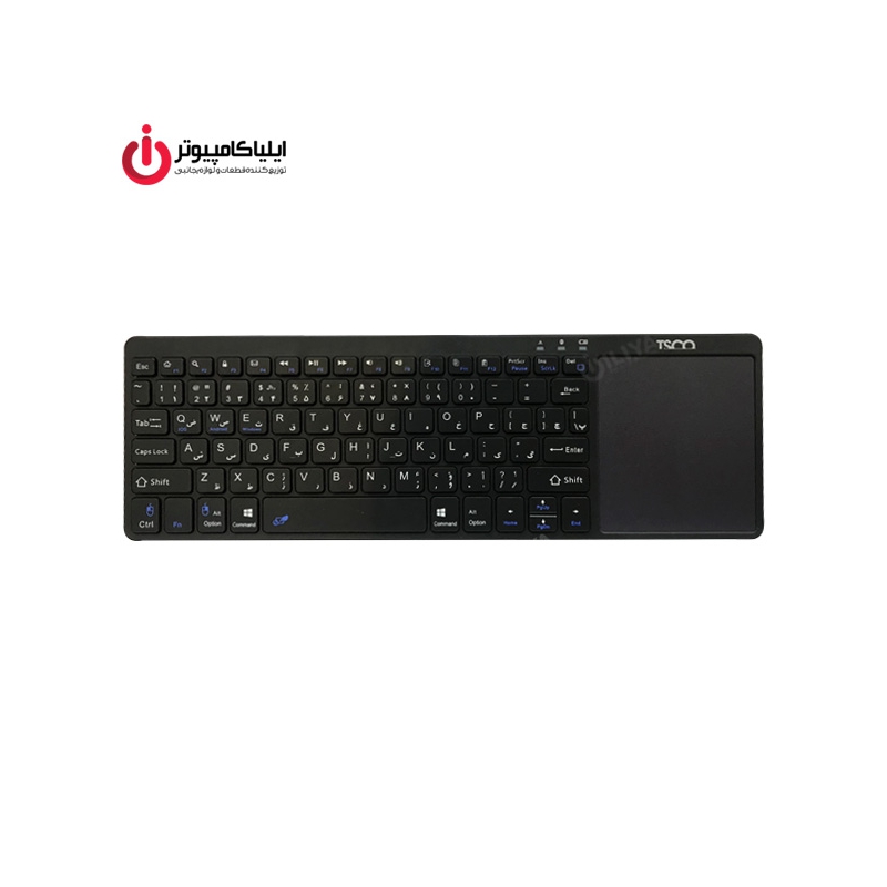 کیبورد بی سیم تسکو همراه با تاچ پد مدل TKM 7320B