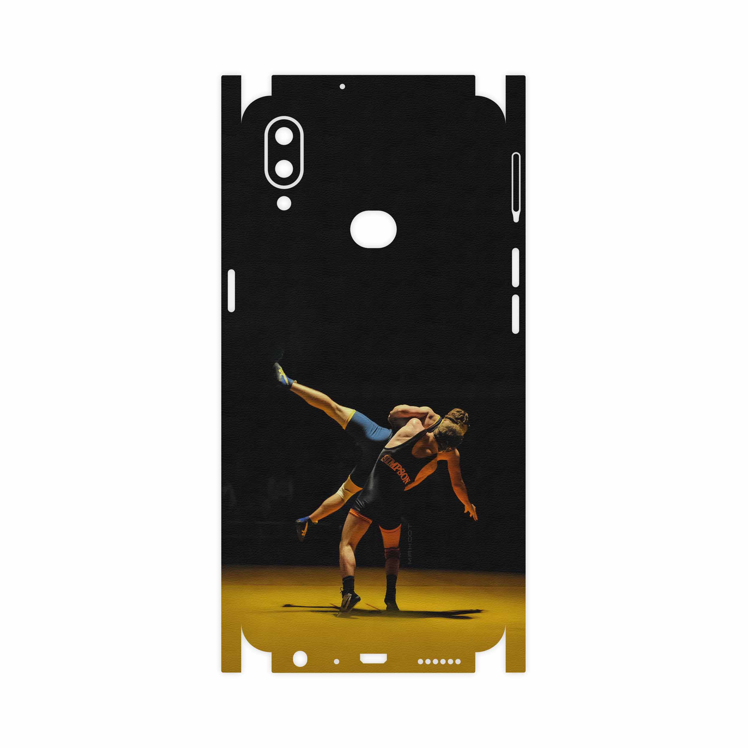 برچسب پوششی ماهوت مدل Wrestling-FullSkin مناسب برای گوشی موبایل سامسونگ Galaxy A10s