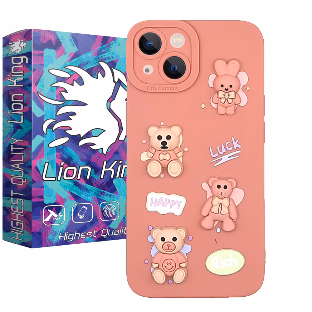 کاور لاین کینگ مدل happyluke مناسب برای گوشی موبایل اپل IPhone 14