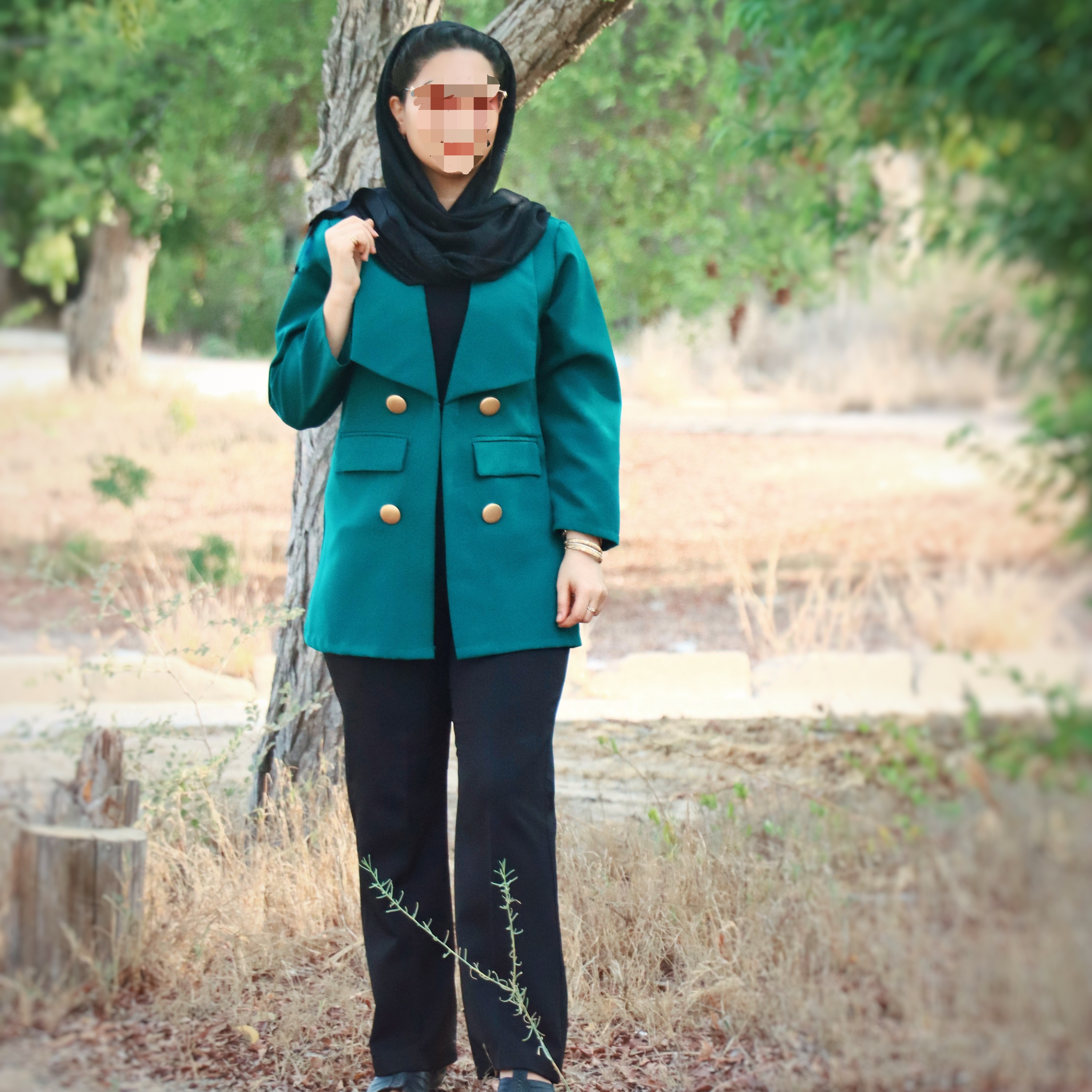مانتو کت یقه امریکایی جدید