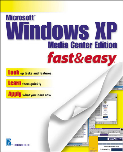 خرید و دانلود نسخه کامل کتاب Microsoft windows XP media center edition fast &amp; easy