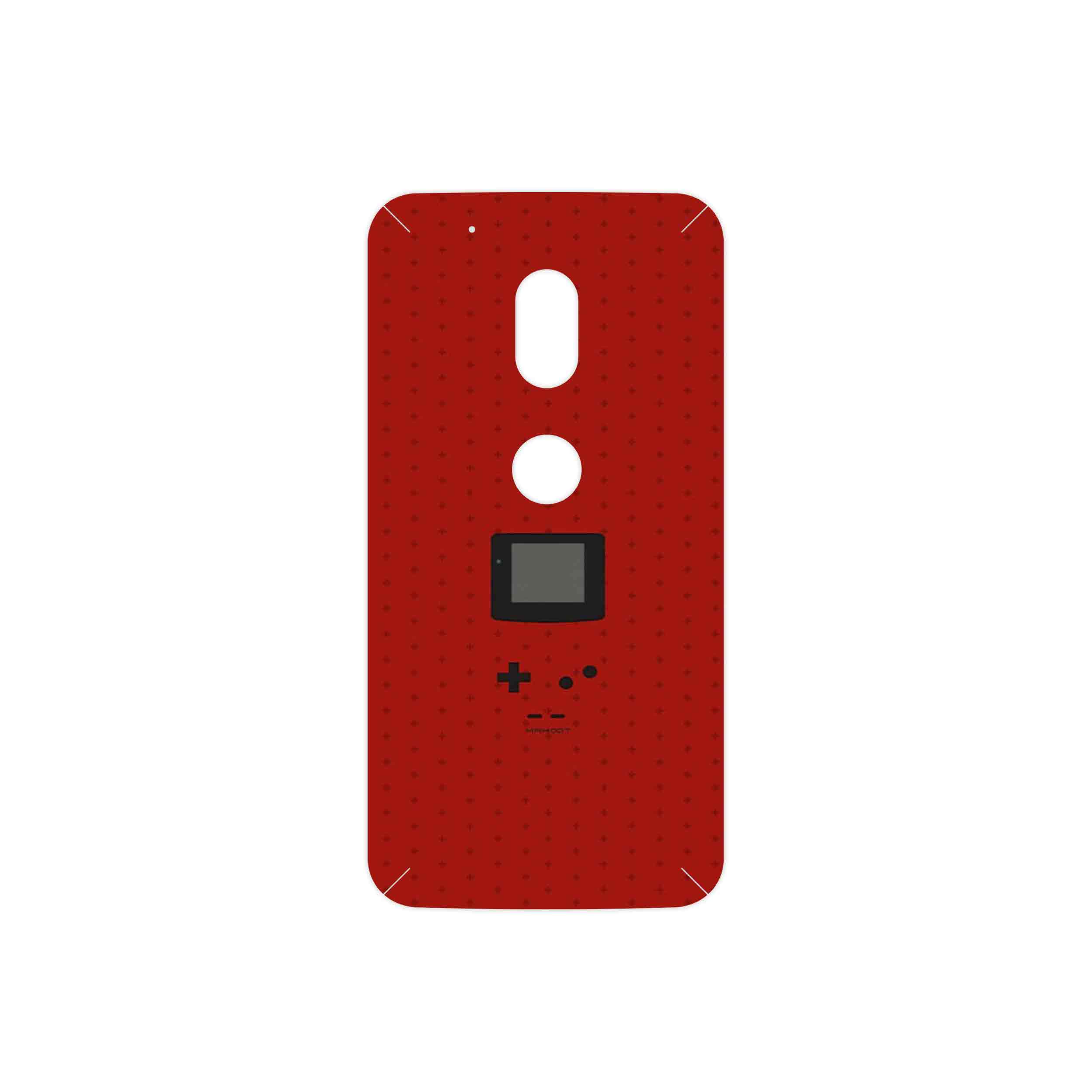 برچسب پوششی ماهوت مدل Minimal GameBoy Icon مناسب برای گوشی موبایل موتورولا Moto G4 Play