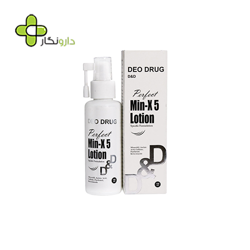 لوسیون تقویت کننده مو دئودراگ مدل Min – X5