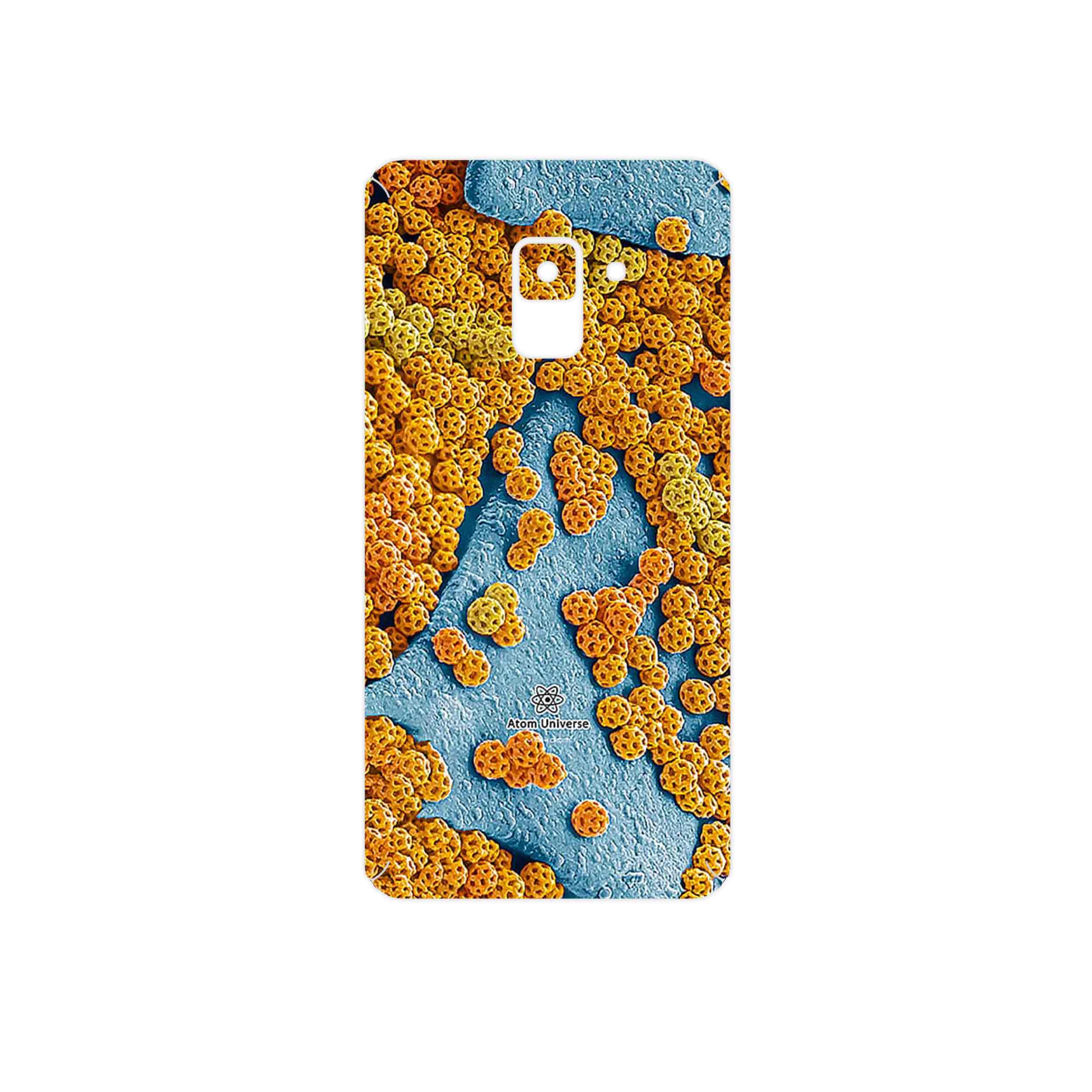 برچسب پوششی ماهوت مدل Atom Universe 7 مناسب برای گوشی موبایل سامسونگ Galaxy A8 2018