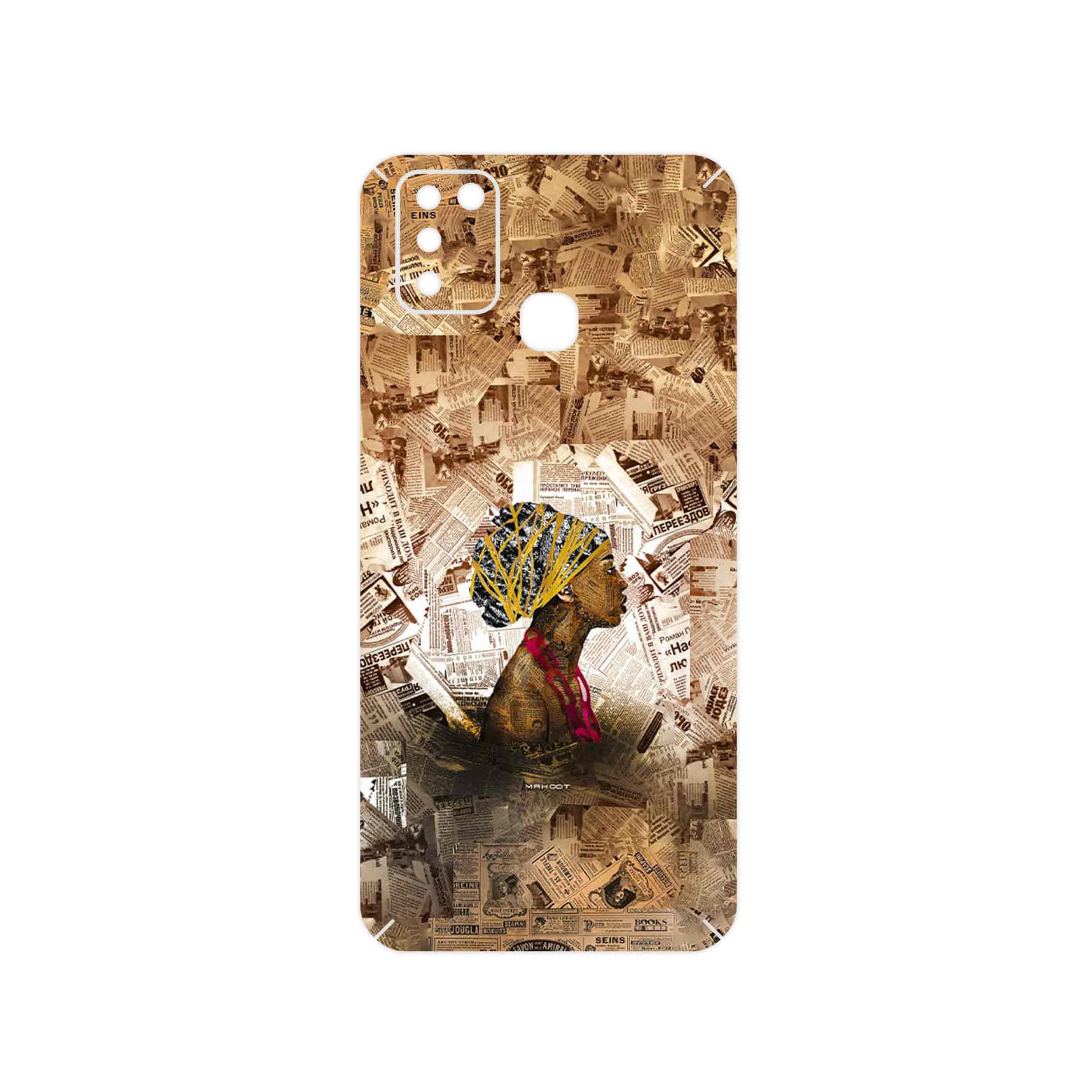 برچسب پوششی ماهوت مدل Collage of African Women مناسب برای گوشی موبایل اینفینیکس Smart 6 X657B