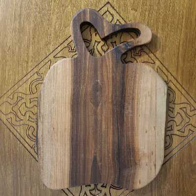 تخته گوشت طرح سیب کد san_0138
