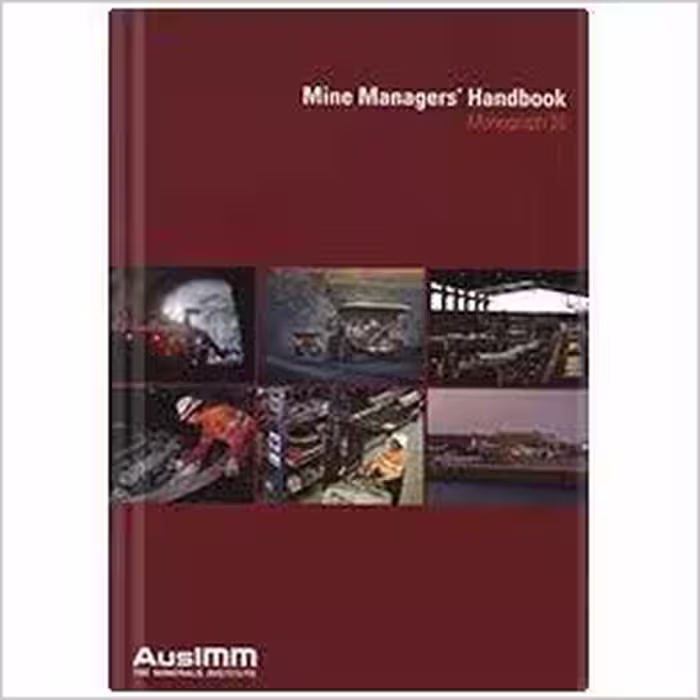 خرید و دانلود نسخه کامل کتاب Mine Managers' Handbook