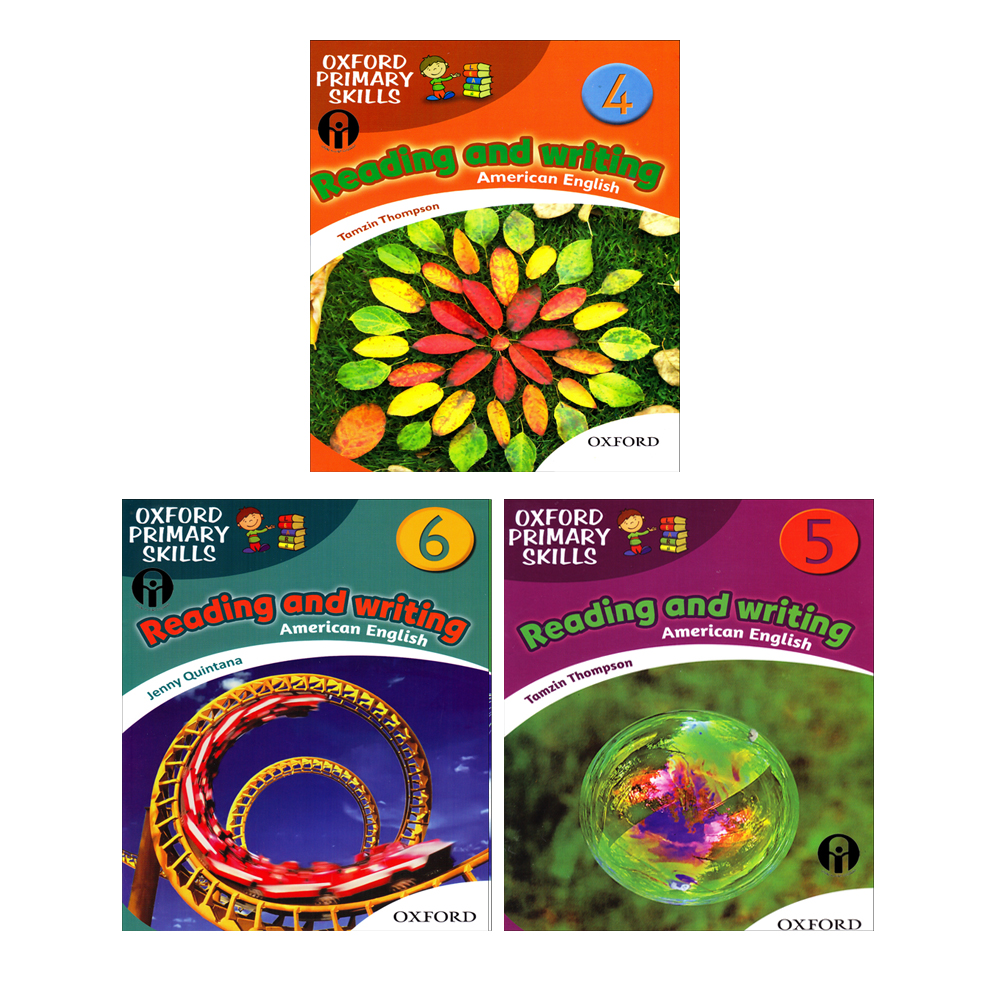 کتاب Reading and Writing اثر Tamzin Thompson And Jenny Quintana انتشارات الوندپویان جلد 4 تا 6