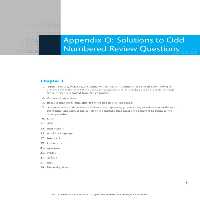 خرید و دانلود نسخه کامل کتاب Starting Out with C  : From Control Structures through Objects, Appendix O: Solutions to Odd Numbered Review Questions