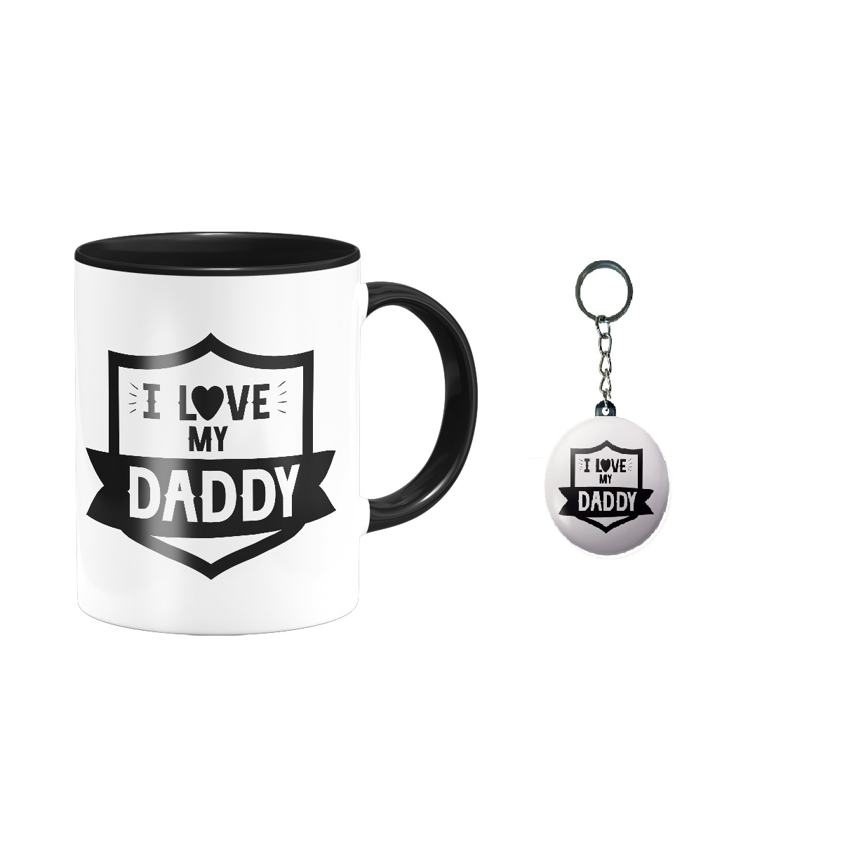 ماگ طرح روز پدر کد 27 به همراه جاکلیدی