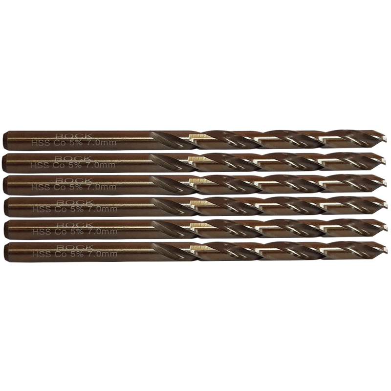 مته کبالت راک مدل AT - 007 سایز 7 میلی متر مجموعه شش عددی