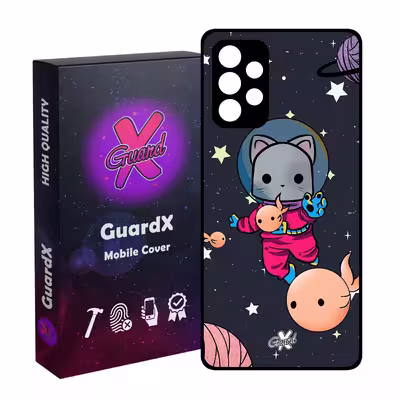کاور گارد ایکس طرح Cat مدل Glass10044 مناسب برای گوشی موبایل سامسونگ Galaxy A53