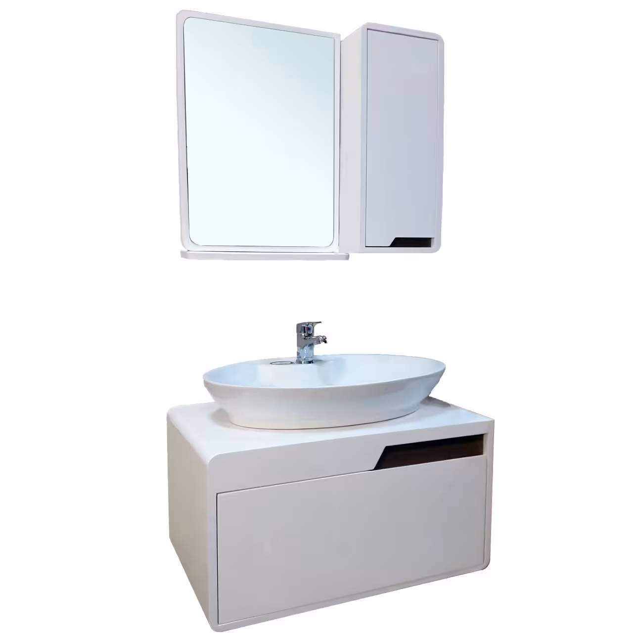 ست کابینت و روشویی مدل lu604001 به همراه اینه وباکس