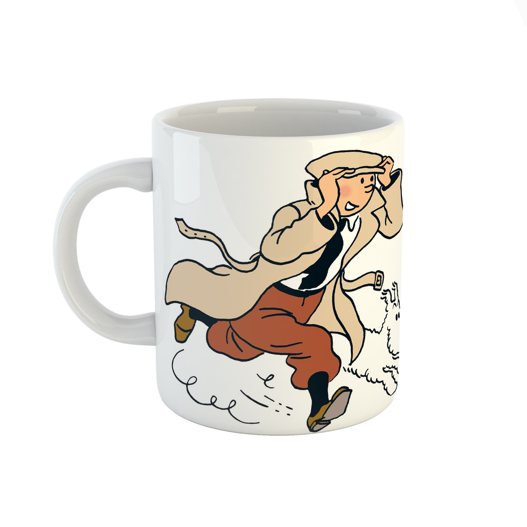 ماگ طرح tintin مدل تن‌تن