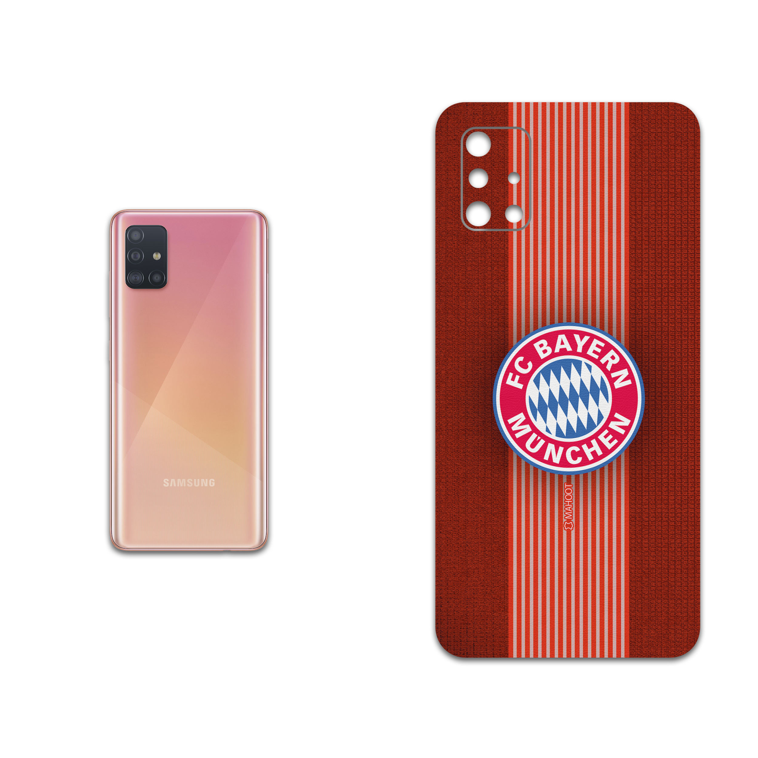 برچسب پوششی ماهوت مدل Bayern-Munchen-FC مناسب برای گوشی موبایل سامسونگ Galaxy A51