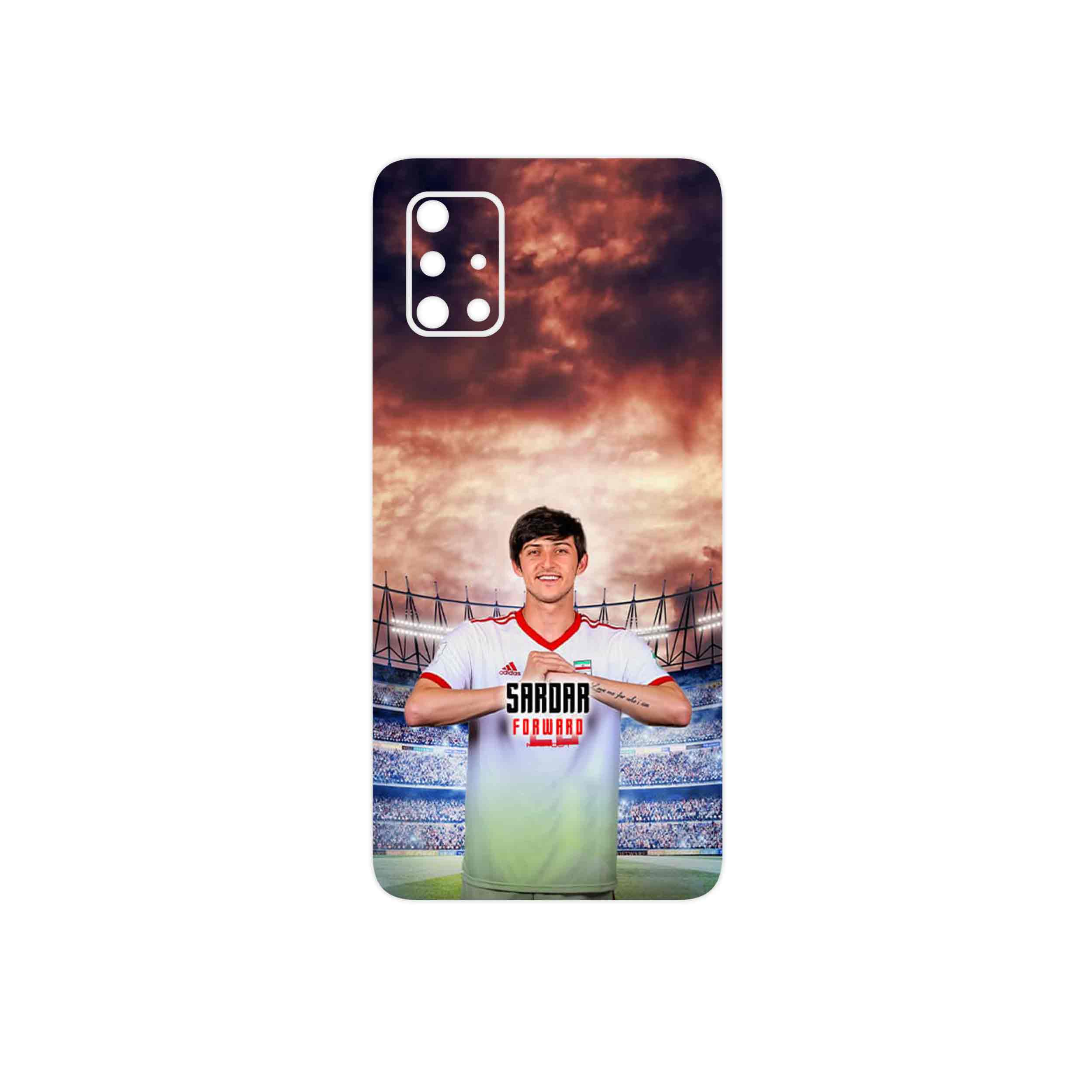 برچسب پوششی ماهوت مدل Sardar Azmoun مناسب برای گوشی موبایل سامسونگ Galaxy A71 5G