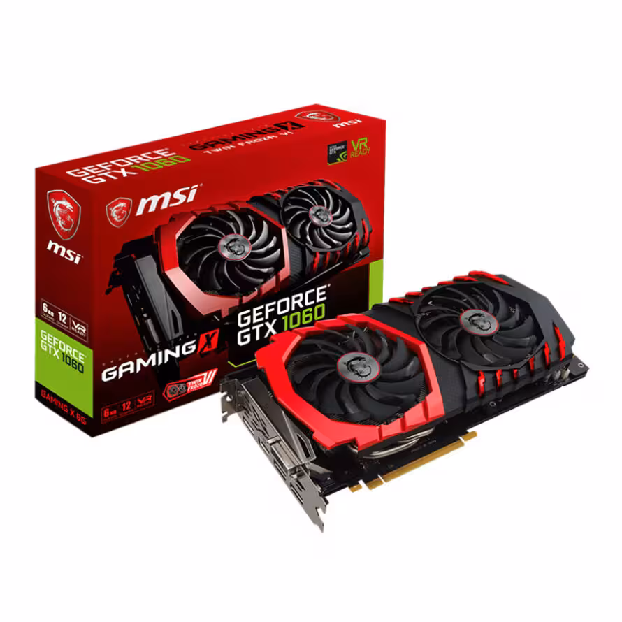 کارت گرافیک ام اس آی GTX 1060 GAMING X 6GB