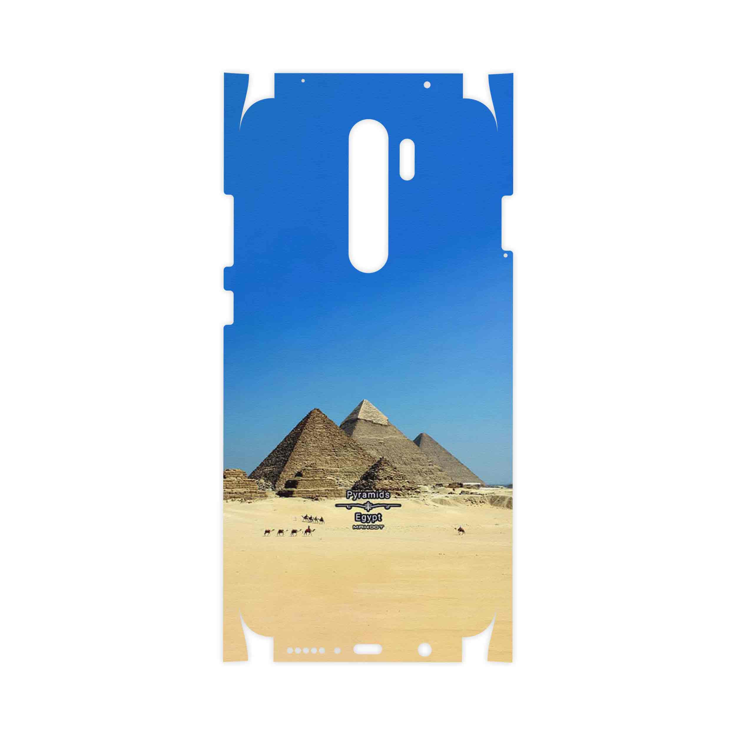 برچسب پوششی ماهوت مدل Pyramids of Egypt-FullSkin مناسب برای گوشی موبایل شیائومی Redmi Note 8 Pro