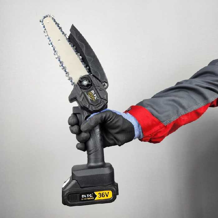 اره زنجیری شارژی 15 سانت دی ال تی سی 2باتری