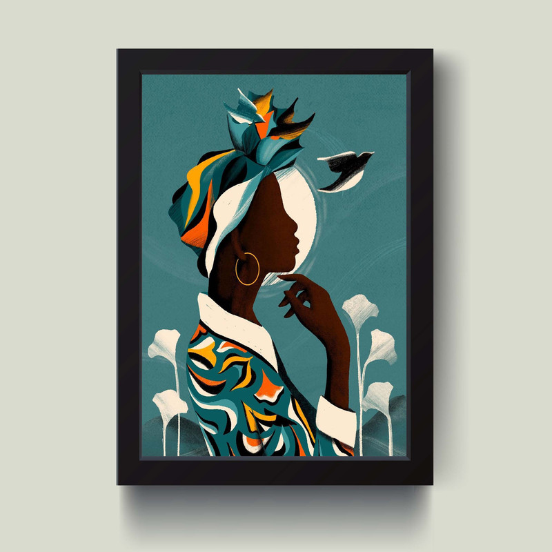 تابلو مدل مینیمال Peace کدm2409-b | دنیای قاب