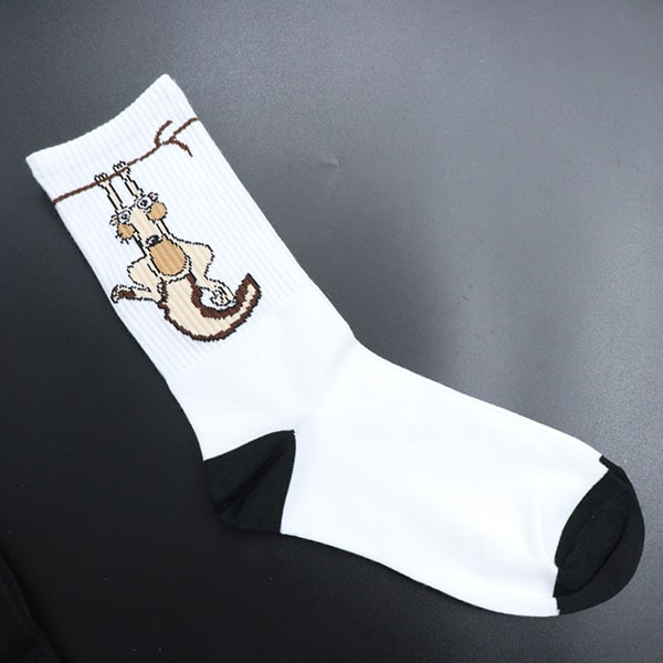 جوراب ساقدار کش انگلیسی طرح دار  20298 کد 45