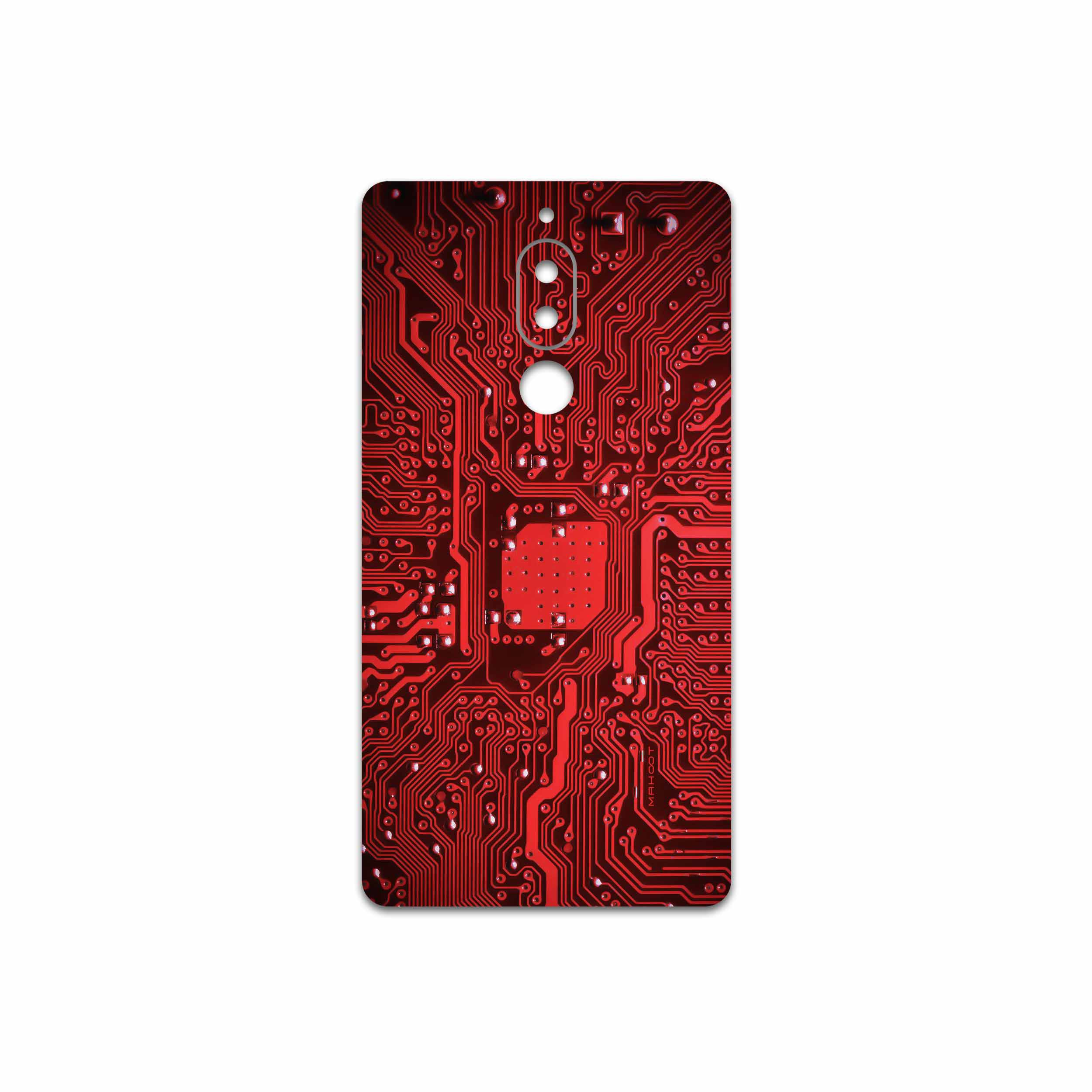 برچسب پوششی ماهوت مدل Red Printed Circuit Board مناسب برای گوشی موبایل هیوندای Seoul Mix