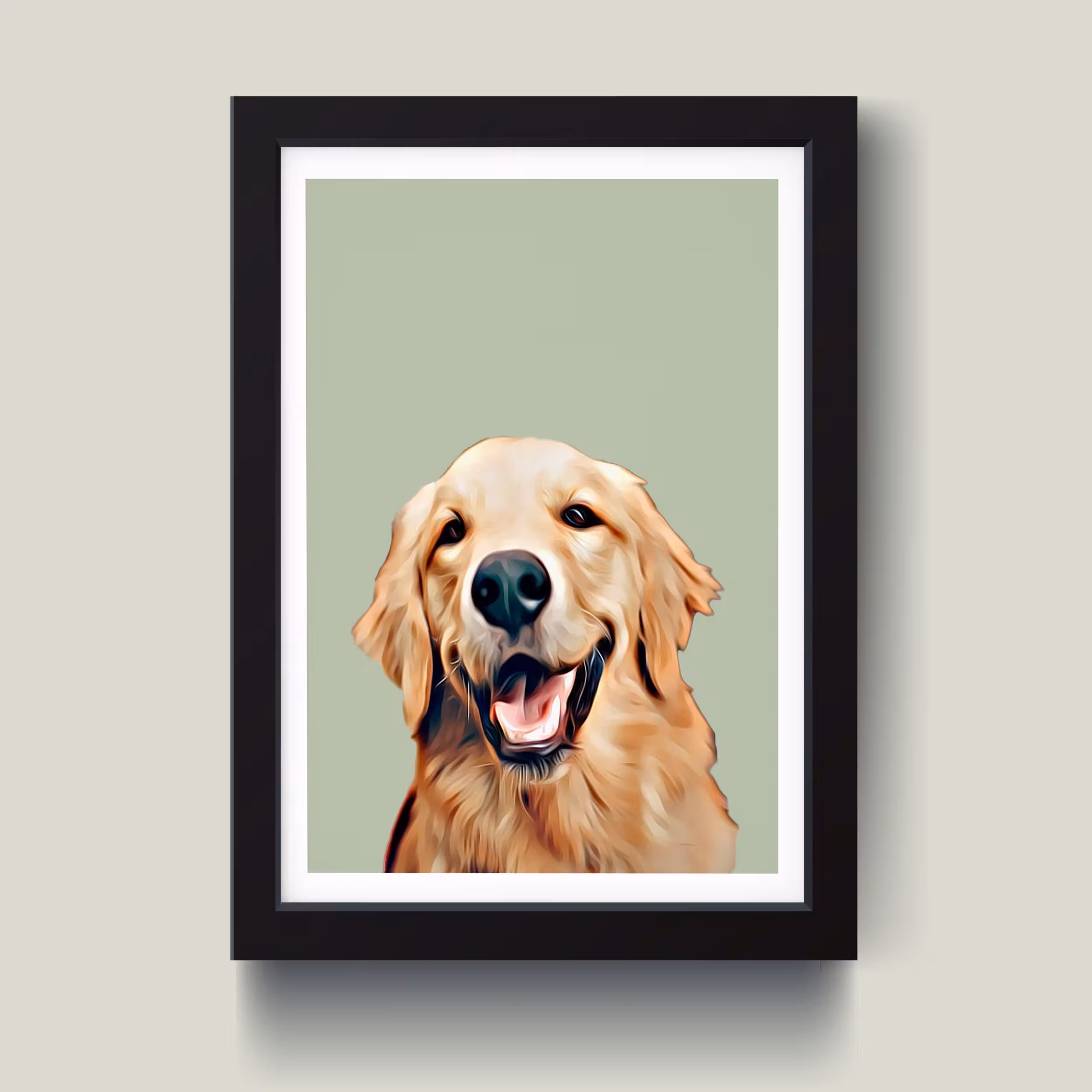 تابلو مدل Minimall Doggs کد m2431-b