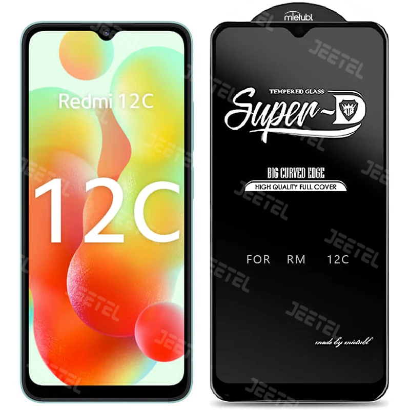 گلس گوشی Xiaomi Redmi 12C سوپر دی اورجینال از برند Mietubl