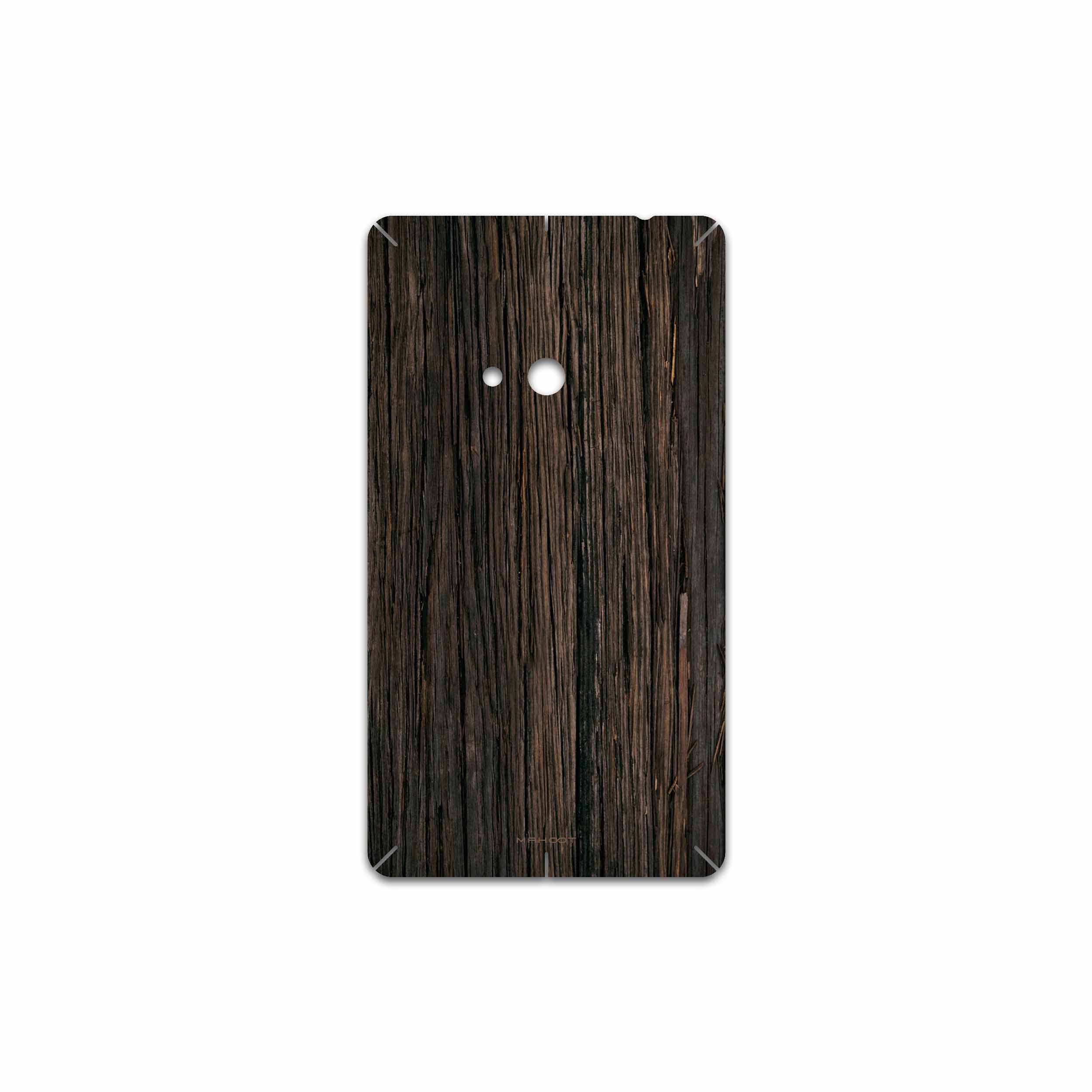 برچسب پوششی ماهوت مدل Burned Wood مناسب برای گوشی موبایل نوکیا Lumia 625
