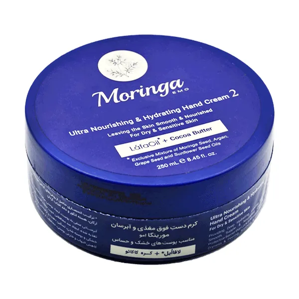 کرم دست آبرسان خشک و حساس 250میل مورینگا