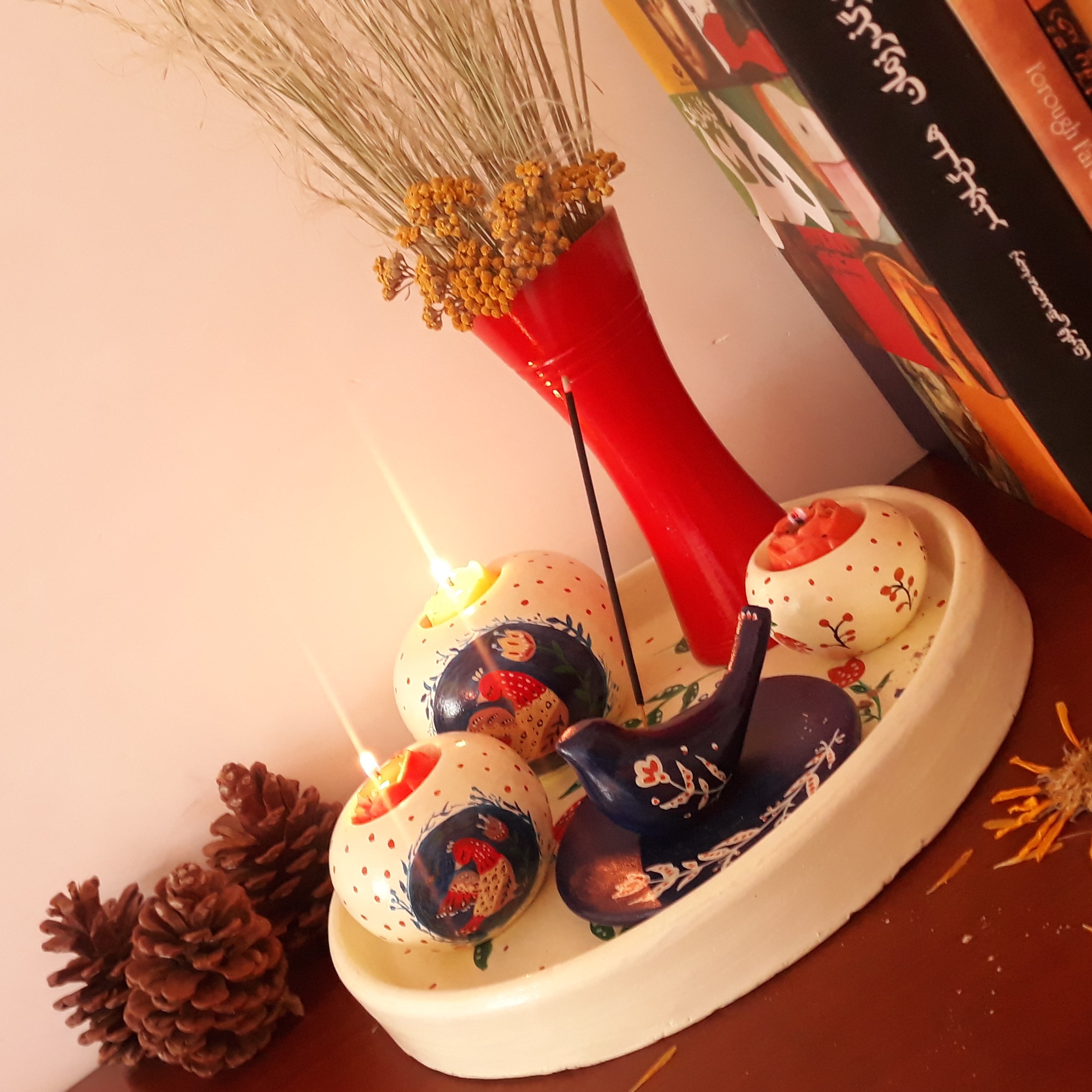 ست رومیزی سفالی